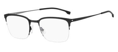 Designer Men Hugo Boss Eyeglasses: 1244 - Matte Black- SpecSMART Eye Clinic (Diagonal View)
